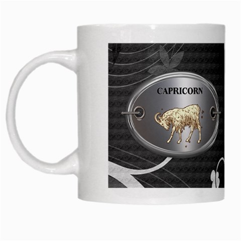 Capricorn Zodiac Mug By Lil Left