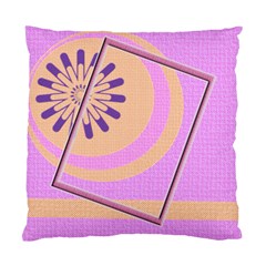 Pink orange cushion case (5 styles) - Standard Cushion Case (Two Sides)