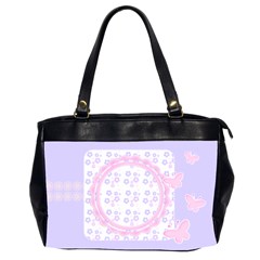 Pretty Pink Pastels Oversized Office Bag