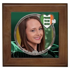 Proud To Be Irish Framed Tile