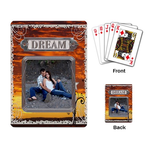 Dream Playing Cards By Lil Back