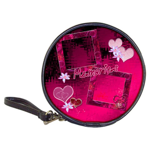 Memories Pink 20 Cd Wallet By Ellan Front