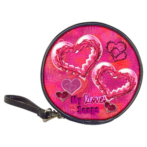 My Heart/love Songs Pink 20 Cd Wallet By Ellan Front