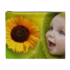 Sunflower baby cosmetic bag XL (7 styles) - Cosmetic Bag (XL)