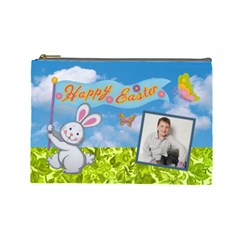 Happy Easter large cosmetic bag (7 styles) - Cosmetic Bag (Large)
