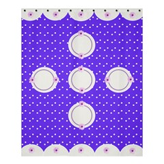 Purple Dots Shower Curtain