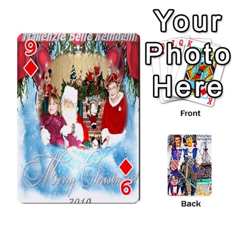 Ashleigh & Raul Quiroz Family s Cards By Pamela Sue Goforth Front - Diamond9