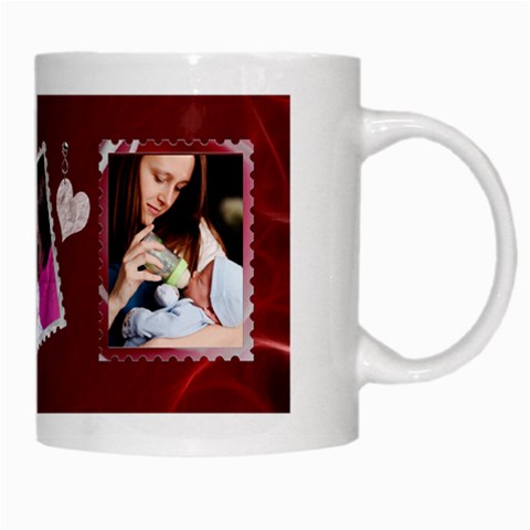 #1 Mom Mug By Lil Right