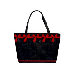red/black classis shoulder bag - Classic Shoulder Handbag