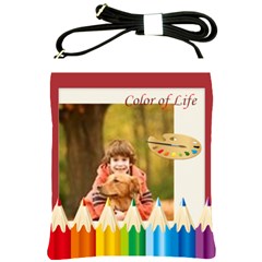 color of life - Shoulder Sling Bag