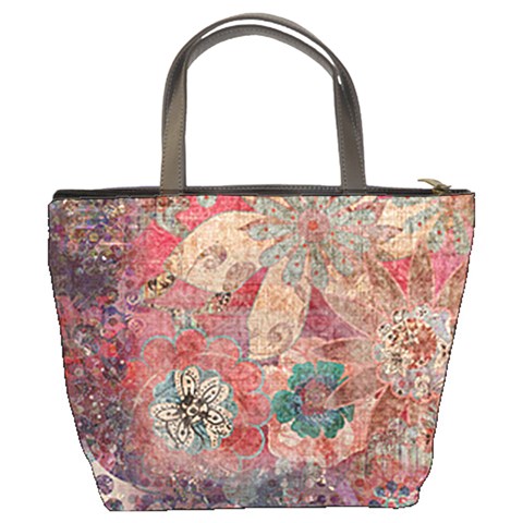 Distressed Flowers By Bags n Brellas Back