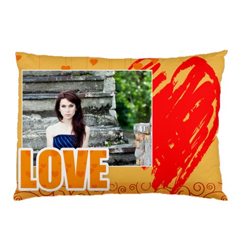 Love By Joely 26.62 x18.9  Pillow Case