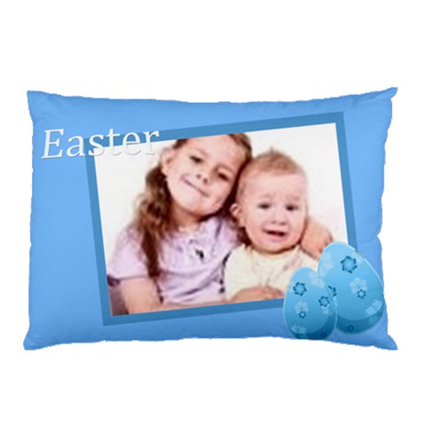 Easter By Wood Johnson 26.62 x18.9  Pillow Case