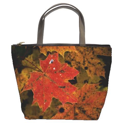 Fallleaf Bucket Bag By Bags n Brellas Front