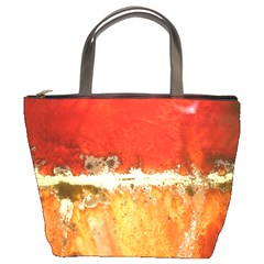 sunset bucket bag