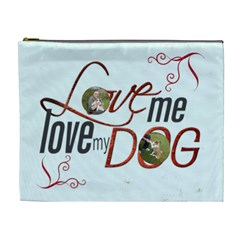 Puppy Love Extra Large Cosmetic Bag (7 styles) - Cosmetic Bag (XL)