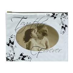 Together Forever Extra Large Cosmetic Bag (7 styles) - Cosmetic Bag (XL)