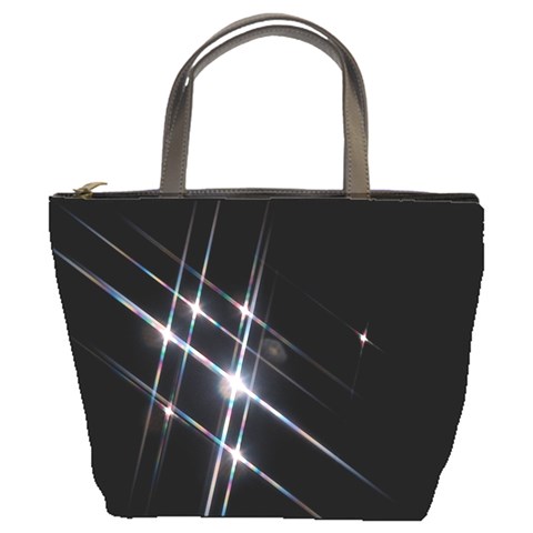 Laser Show1 Bucket Bag By Bags n Brellas Front