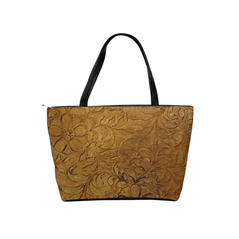 Tooled Leather3 Shoulder Bag By Bags n Brellas Back