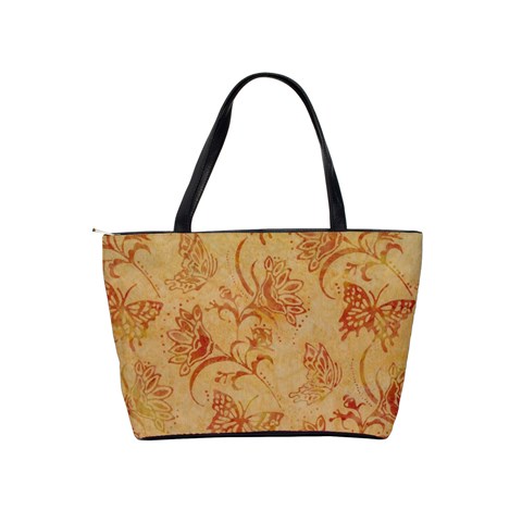 Butterflies Orange Shoulder Bag By Bags n Brellas Back