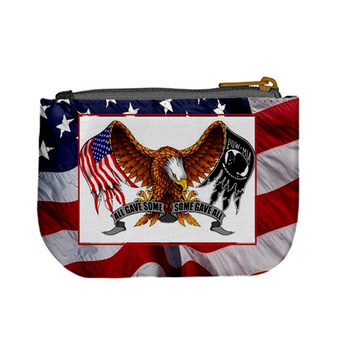 Freedom Mini Coin Purse 2 By Debra Macv Back