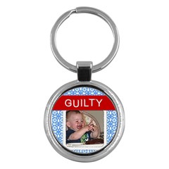 Guilty Round Key Chain