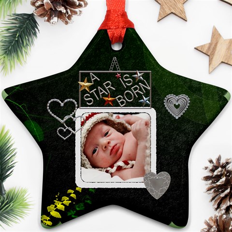 A Star Is Born Ornament By Lil Front