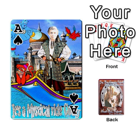 Ace Steohen & Pamelas Cards  By Pamela Sue Goforth Front - SpadeA