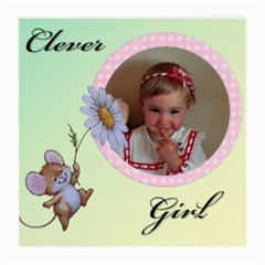 Clever girl (2sides) - Medium Glasses Cloth (2 Sides)