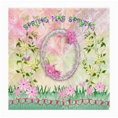 Spring Flower Glass Cloth Med