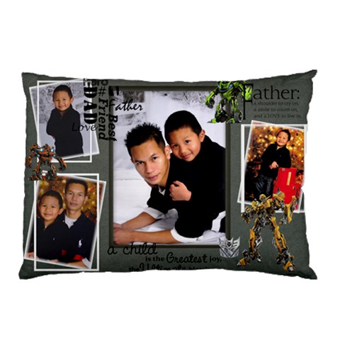 Chhay Pillow By Sandi 26.62 x18.9  Pillow Case