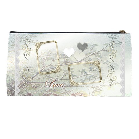 Wedding Love White Pencil Case By Ellan Back