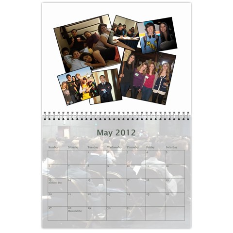 Yg Calendar By Polly May 2012