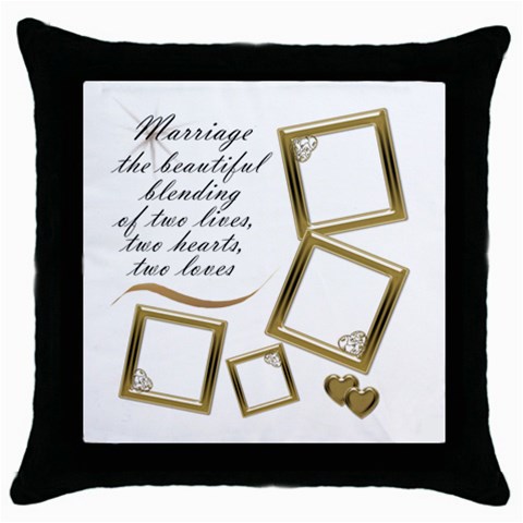 Marriage Thow Pillow By Deborah Front