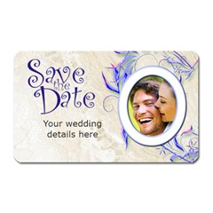 Save the Date Rectangular Magnet - Magnet (Rectangular)