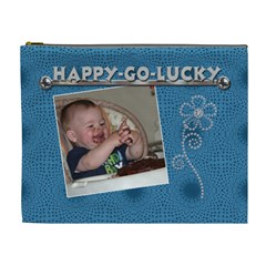 Happy Go Lucky XL Cosmetic Bag (7 styles) - Cosmetic Bag (XL)