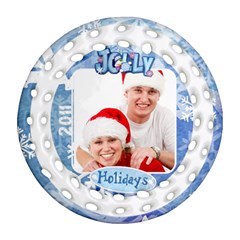 Jolly Holidays 2011 Single Sided Filigree Ornament