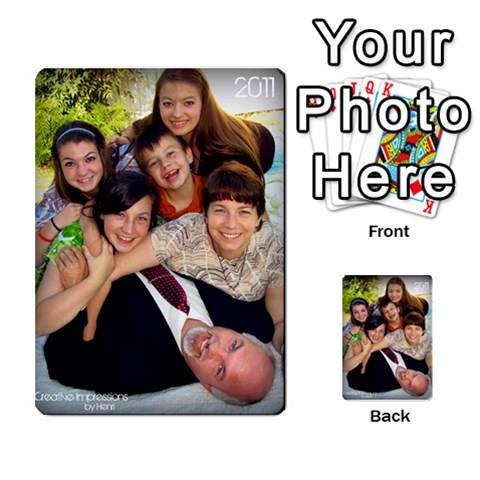 Family Card Deck By Henri Lynn Bryan Back