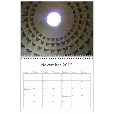 Italy Calendar For Dad By Kathryn Oberto Nov 2012