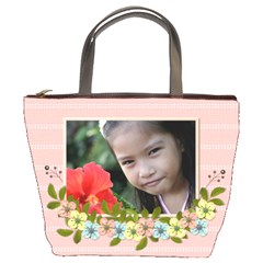 Bucket Bag- Flower Blooms