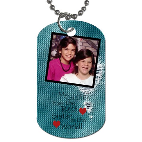 Suzie And I Dog Tag By Jolene Back