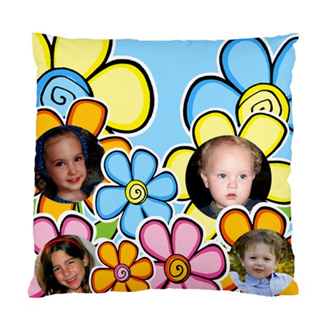 Flower Children Cushion (2 Sided) By Deborah Back