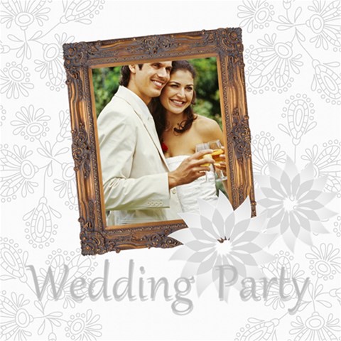 Wedding By Joely 12 x12  Scrapbook Page - 1