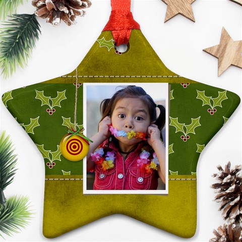 Ornament Star8 By Jennyl Front