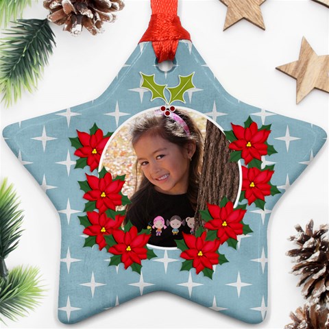 Ornament Star10 By Jennyl Front