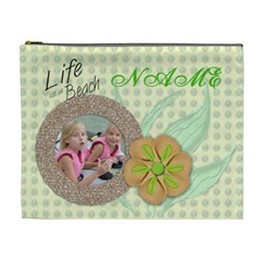 lifes a beach cosmetic bag (7 styles) - Cosmetic Bag (XL)