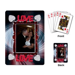 diamond heart - Playing Cards Single Design (Rectangle)