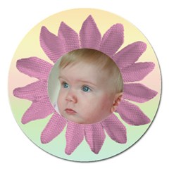 Cute as a daisy 1 Magnet - Magnet 5  (Round)