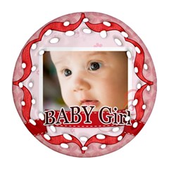 baby - Ornament (Round Filigree)