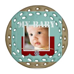 baby - Ornament (Round Filigree)